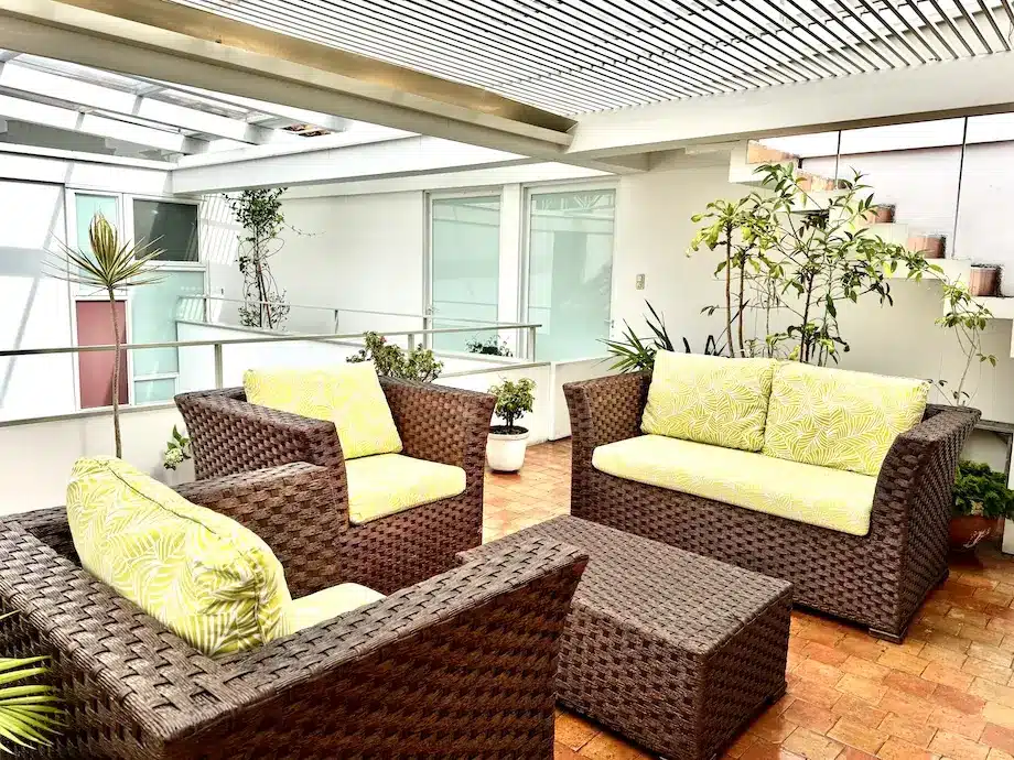 Outdoor living room