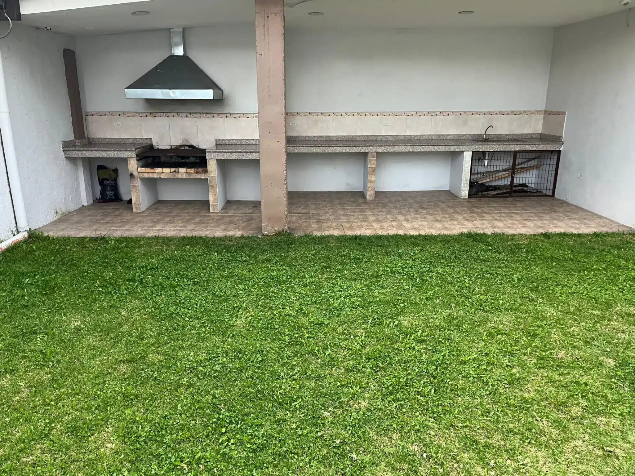 Area comunal para barbecue